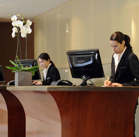 Szállodai recepció
