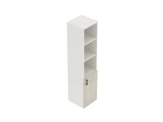 40 cm széles, 5 rendező magas, 2R magas faforgács ajtóval