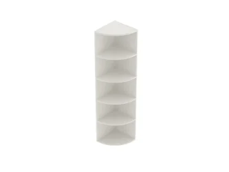 40 cm széles 5 rendező magas, nyitott, íves