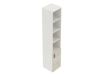 40 cm széles, 6 rendező magas, 2R magas faforgács ajtóval