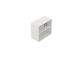 80 cm széles 2 rendező magas, 2R magas üvegajtóval