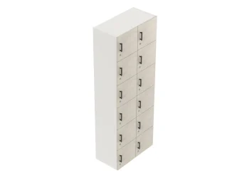80 cm széles, 6 rendező magas, 12 ajtós