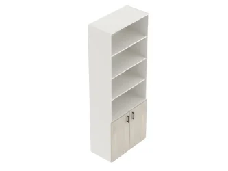 80 cm széles, 6 rendező magas, 2R magas faforgács ajtóval