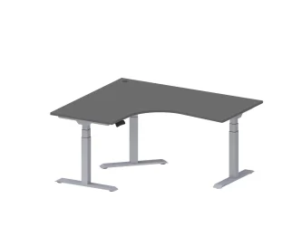 L-alakú, balos, 160x140 cm, elektromosan állítható