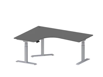 L-alakú, balos, 180x140 cm, elektromosan állítható