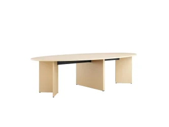 300x140 cm ovális, 12 fő részére