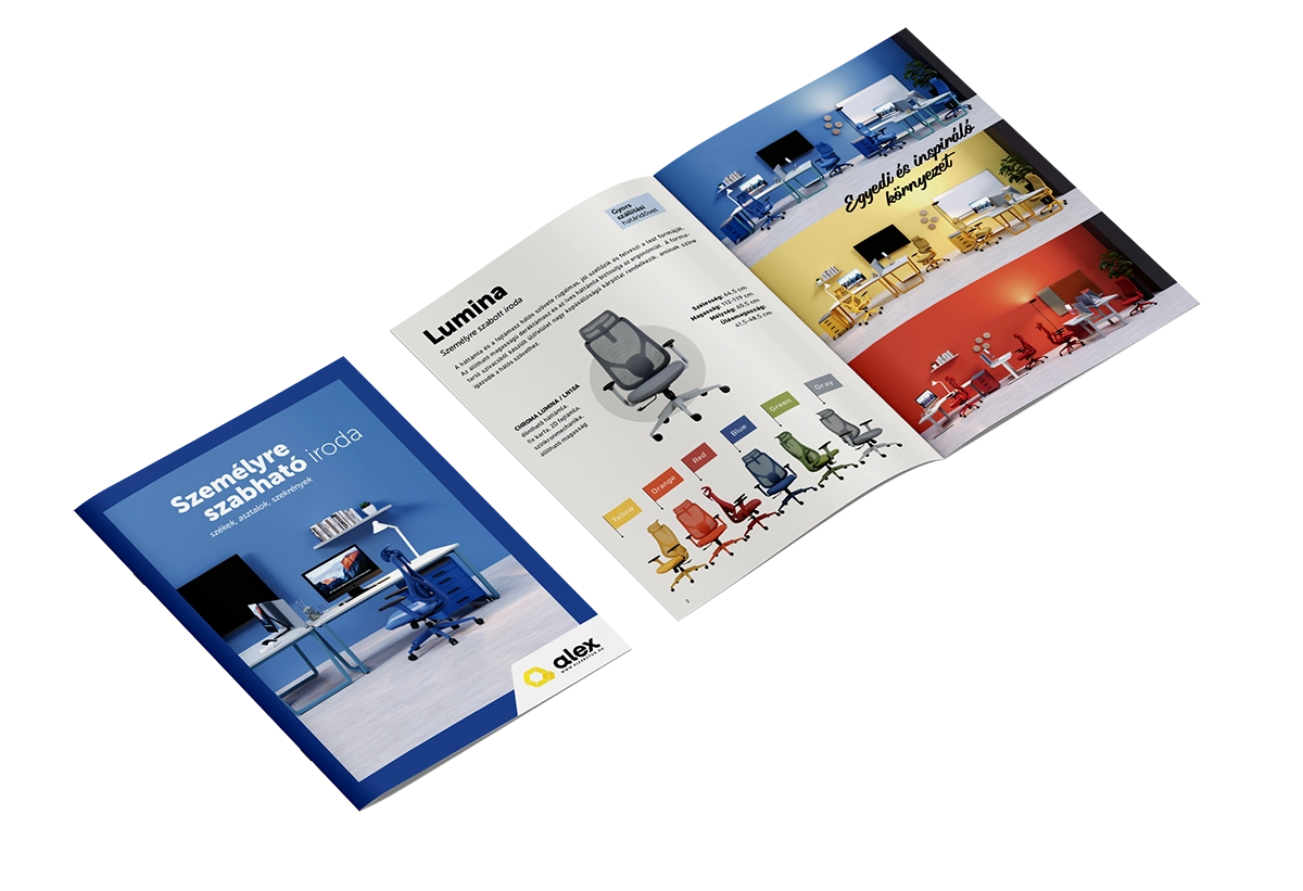 Személyre szabható iroda