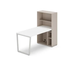 160/130x80 cm asztallappal, jobbos