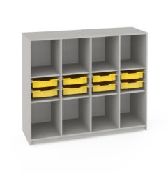 Classroom storage with Gratnells trays