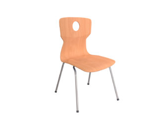 Soliwood® spider-leg chair
