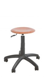 Swivel chair with gas spring