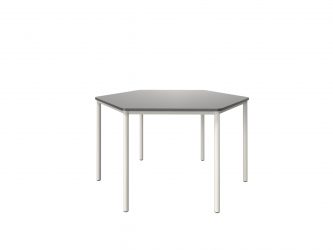 Hatszög asztal 2 személyes trapéz asztalokhoz