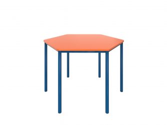 Hatszög asztal 1 személyes trapéz asztalokhoz