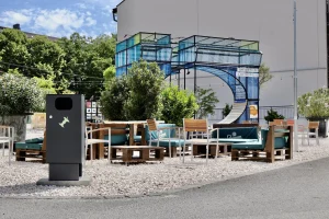 Budapest - Városháza pop-up park