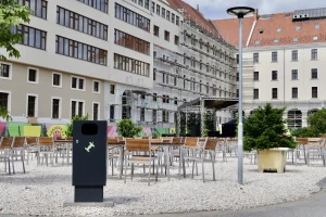 Budapest - Városháza pop-up park