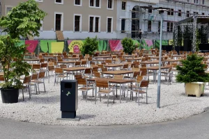 Budapest - Városháza pop-up park