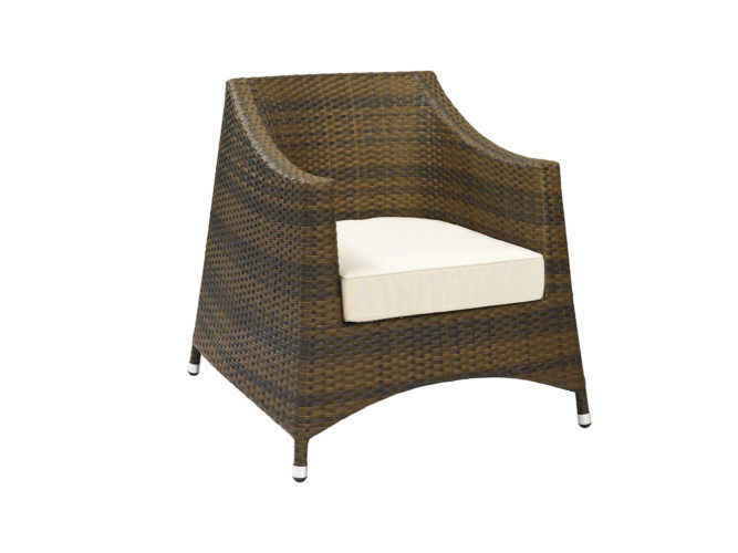 polyrattan fotel