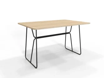 fémvázas asztal